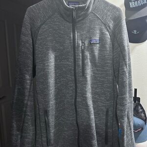 Patagonia Gray Full-Zip Jacket
